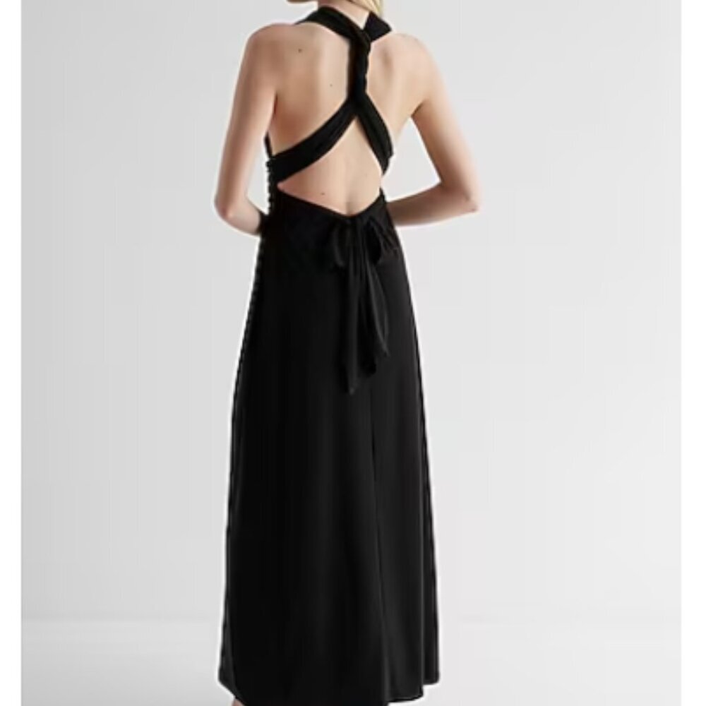 Express Black Maxi Dress